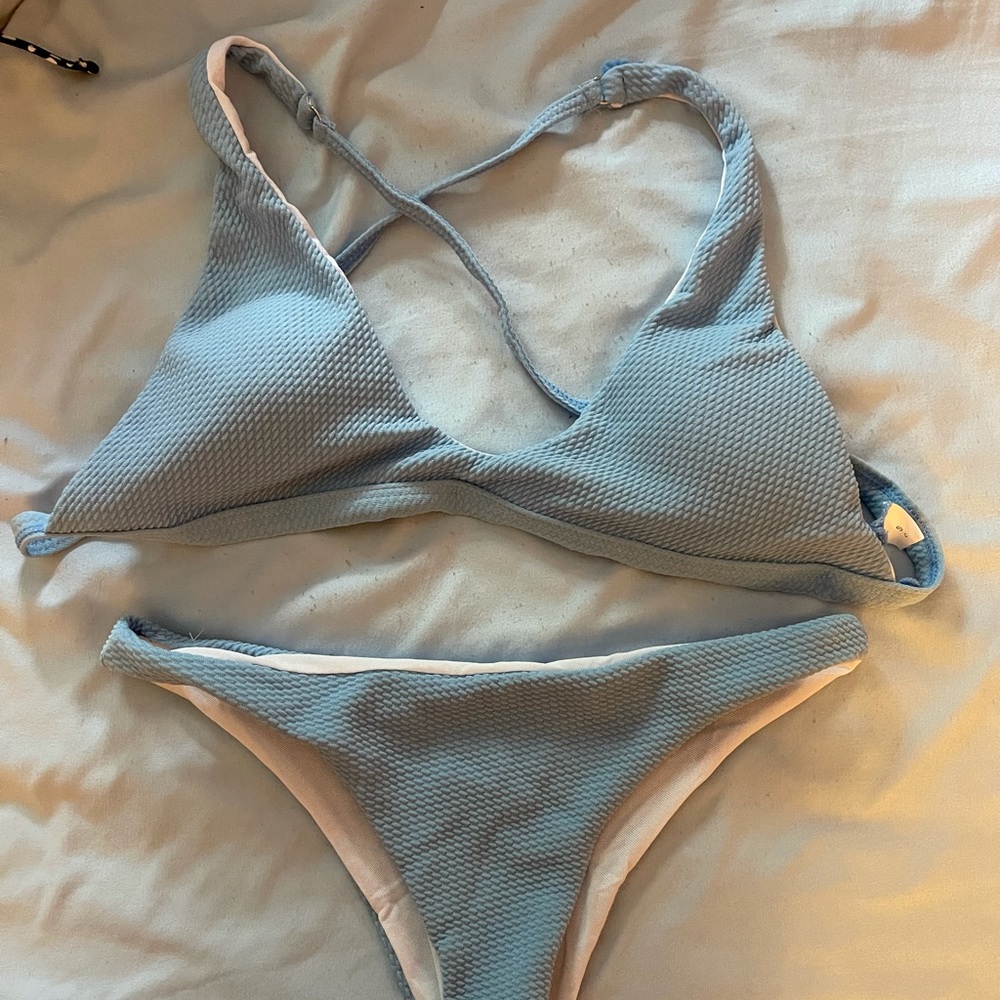 Bathing suit top and bottom